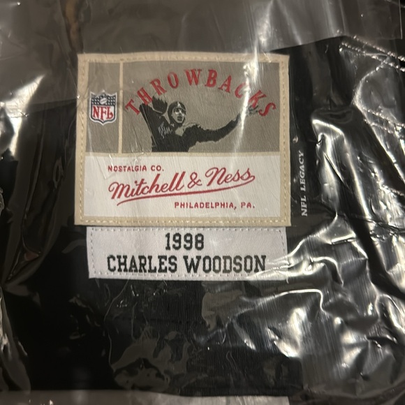 Authentic charles Woodson mitchell and ness jersey - Picture 4 of 5